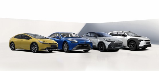 Toyota Prius, Mirai, C-HR i bZ4X